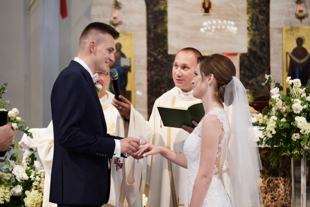 przysięga ślubna w kościele