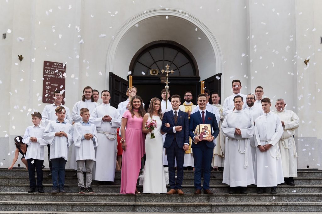 kościół zielonka ślub