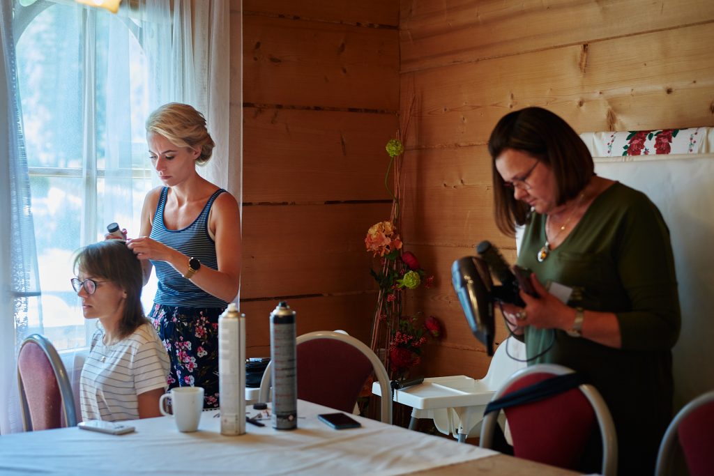 przygotowania ślubne w górach