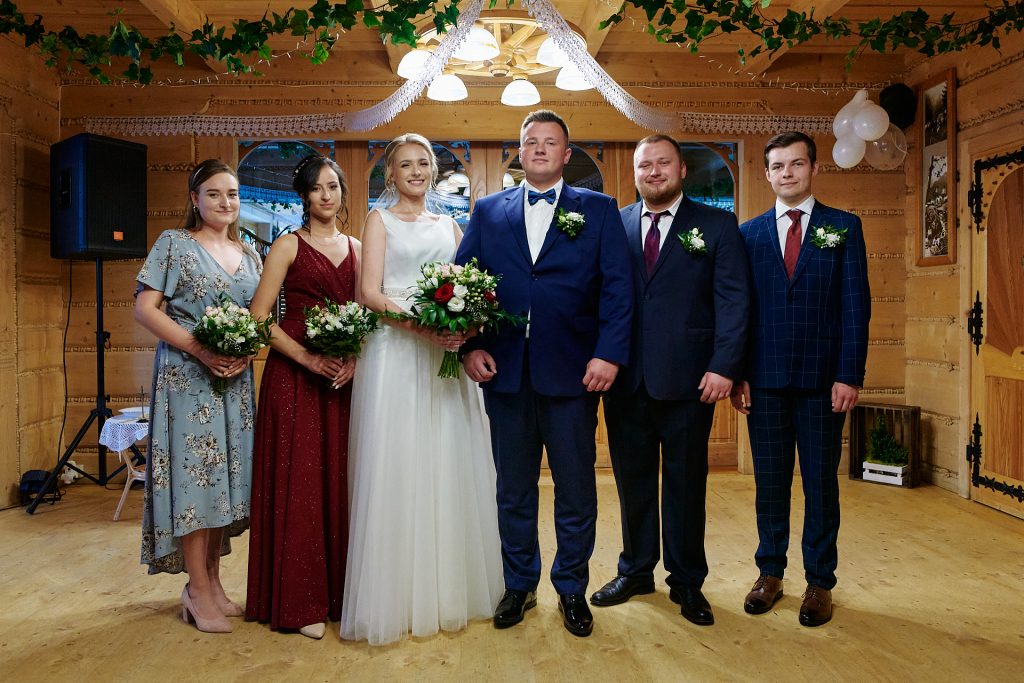 wesele w gazdówce pod lasem