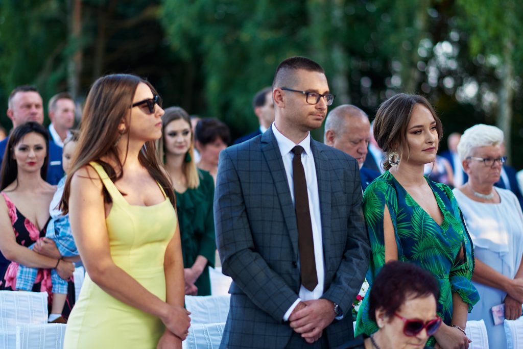 ślub plenerowy w hotelu prezydent