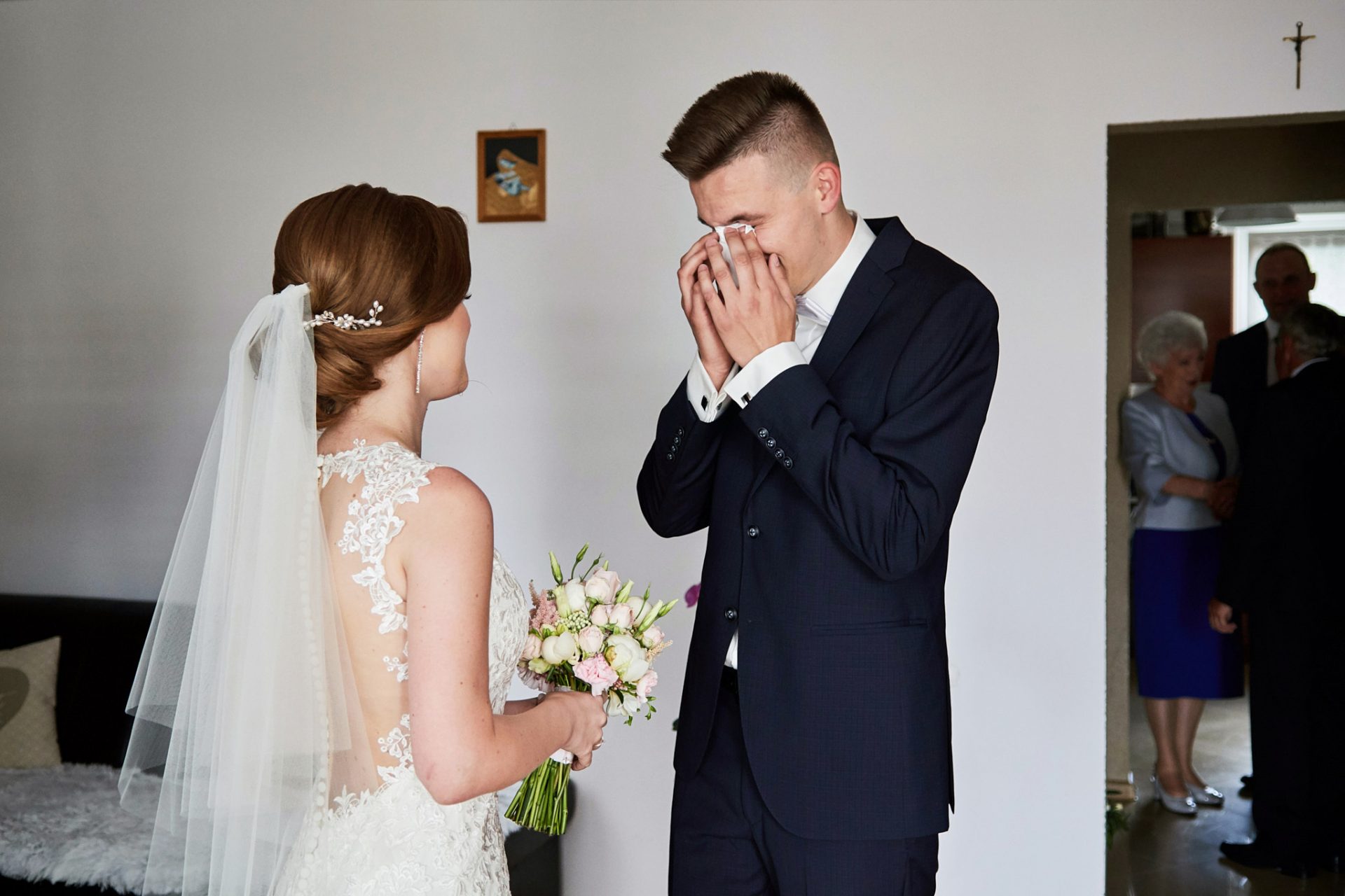 first look młodej pary